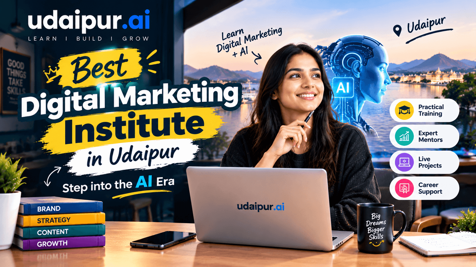 Best Digital Marketing Institute in Udaipur AI Era